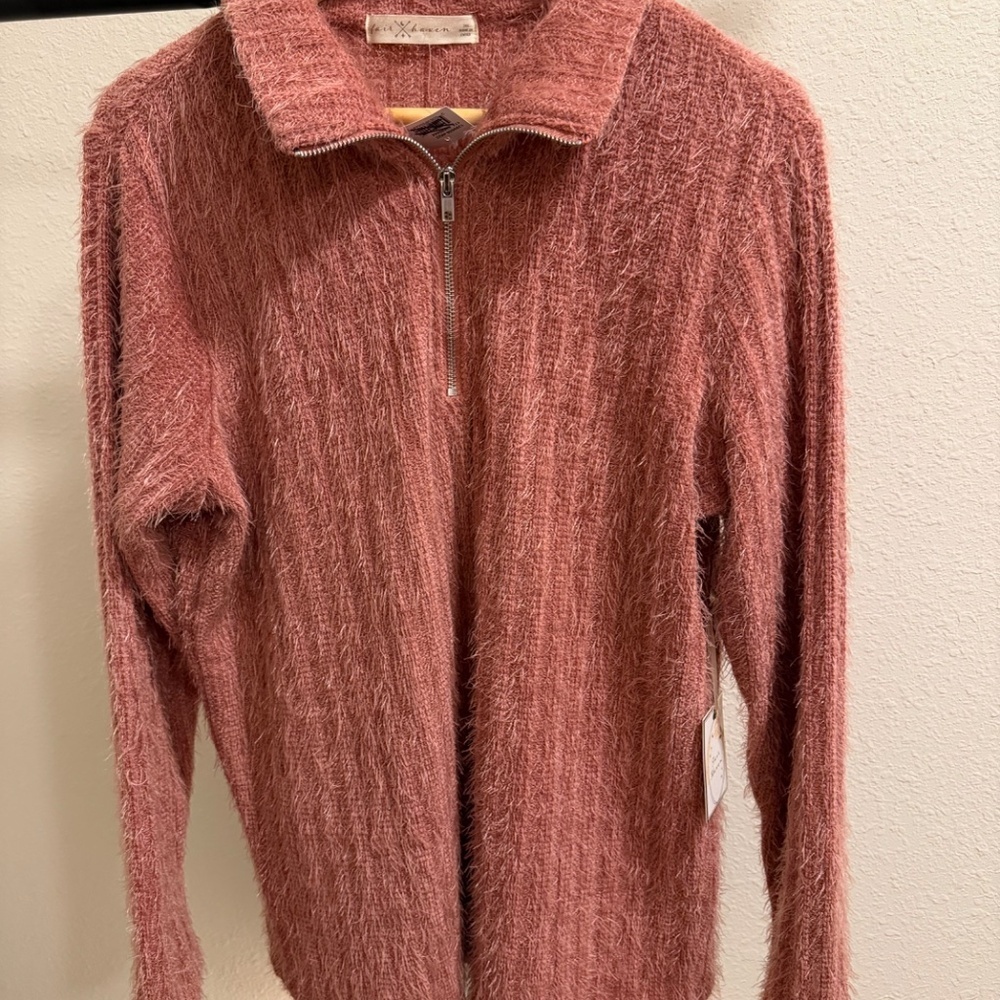 Fair Haven Half Zip Fuzzy Sweater Sz 2Xl, NWT - Picture 11 of 11